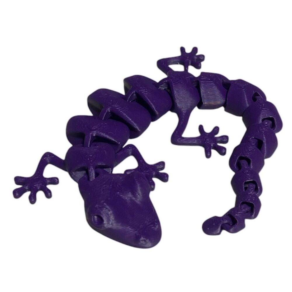 7" Articulated Lizard - INDIGO - 3004-103